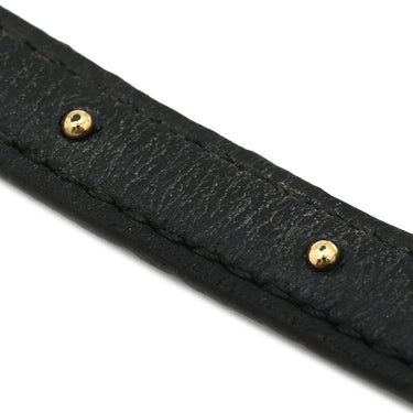 ルイヴィトン LOUIS VUITTON ブラスレ LVサークル リバーシブル M6173E ブラウン×ブラック モノグラムキャンバス レザー ブレスレット ゴールド金具 茶 黒 モノグラム