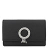 ブルガリ BVLGARI ブルガリブルガリ 30422 ブラック グレインレザー キーケース シルバー金具 黒 6連 6本