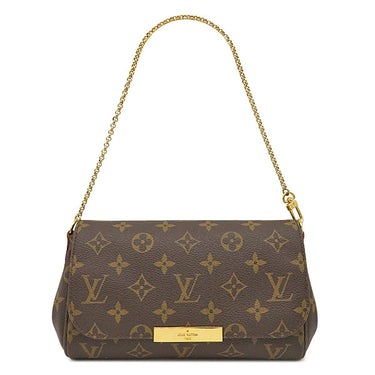 ルイヴィトン LOUIS VUITTON フェイボリット PM M40717 モノグラム モノグラムキャンバス 2WAYバッグ ゴールド金具 茶 ショルダーバッグ ハンドバッグ