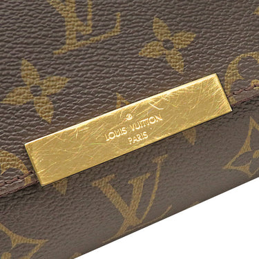 ルイヴィトン LOUIS VUITTON フェイボリット PM M40717 モノグラム モノグラムキャンバス 2WAYバッグ ゴールド金具 茶 ショルダーバッグ ハンドバッグ