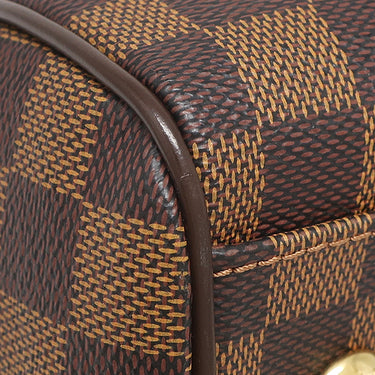 ルイヴィトン LOUIS VUITTON トレヴィ PM N51997 ダミエエベヌ ダミエキャンバス 2WAYバッグ ゴールド金具