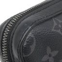 ルイヴィトン LOUIS VUITTON トリオ メッセンジャー M69443 モノグラムエクリプス レザー モノグラムエクリプス リバース キャンバス ショルダーバッグ シルバー金具 黒 グレー