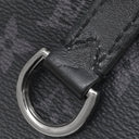 ルイヴィトン LOUIS VUITTON トリオ メッセンジャー M69443 モノグラムエクリプス レザー モノグラムエクリプス リバース キャンバス ショルダーバッグ シルバー金具 黒 グレー
