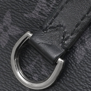 ルイヴィトン LOUIS VUITTON トリオ メッセンジャー M69443 モノグラムエクリプス レザー モノグラムエクリプス リバース キャンバス ショルダーバッグ シルバー金具 黒 グレー