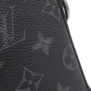 ルイヴィトン LOUIS VUITTON トリオ メッセンジャー M69443 モノグラムエクリプス レザー モノグラムエクリプス リバース キャンバス ショルダーバッグ シルバー金具 黒 グレー