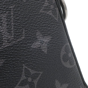 ルイヴィトン LOUIS VUITTON トリオ メッセンジャー M69443 モノグラムエクリプス レザー モノグラムエクリプス リバース キャンバス ショルダーバッグ シルバー金具 黒 グレー