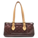 ルイヴィトン LOUIS VUITTON ローズウッド アヴェニュー M93510 アマラント モノグラムヴェルニ ハンドバッグ ゴールド金具 ショルダー