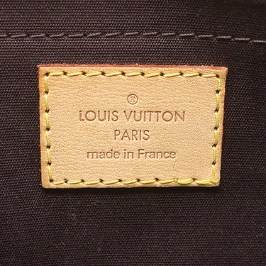 ルイヴィトン LOUIS VUITTON ローズウッド アヴェニュー M93510 アマラント モノグラムヴェルニ ハンドバッグ ゴールド金具 ショルダー