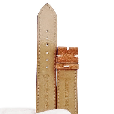 ロレックス ROLEX 純正 レザーバンド キャメルブラウン レザー 腕時計パーツ ベルト ストラップ 替え スペア 19mm ブラウン 本革 シンプル