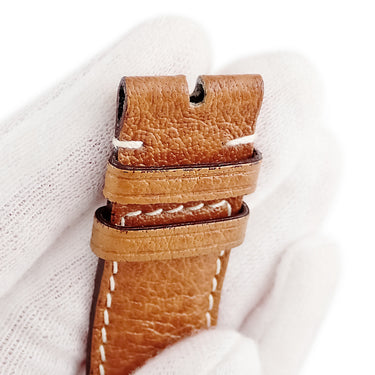 ロレックス ROLEX 純正 レザーバンド キャメルブラウン レザー 腕時計パーツ ベルト ストラップ 替え スペア 19mm ブラウン 本革 シンプル