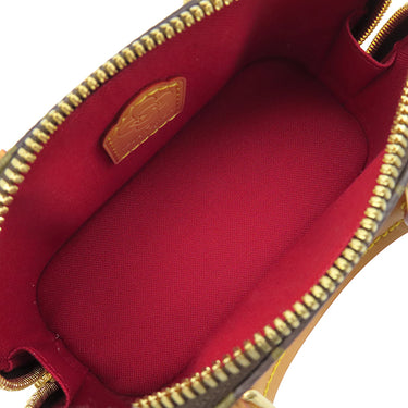 ルイヴィトン LOUIS VUITTON ナノ アルマ M12199 モノグラム×キャンディレッド モノグラムキャンバス ショルダーバッグ ゴールド金具 ヴィヴィエンヌ ホリデー コレクション