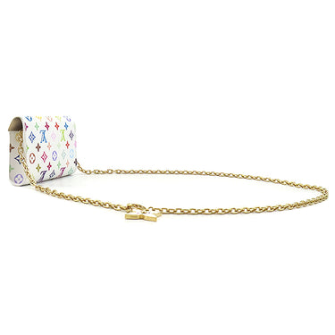 ルイヴィトン LOUIS VUITTON LV×TM ベルト ポシェット メティス M4625Z ホワイト モノグラムマルチカラー 2WAYバッグ ゴールド金具