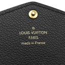 ルイヴィトン LOUIS VUITTON ポルトフォイユ サラ M82257 ノワール モノグラムアンプラント 長財布 ゴールド金具 エンヴェロップ型 フラップ