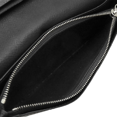 ルイヴィトン LOUIS VUITTON ポルトフォイユ ブラザ M69410 モノグラムマカサー モノグラムマカサー 長財布 シルバー金具 茶 黒 二つ折り財布