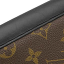 ルイヴィトン LOUIS VUITTON ポルトフォイユ ブラザ M69410 モノグラムマカサー モノグラムマカサー 長財布 シルバー金具 茶 黒 二つ折り財布