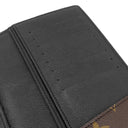 ルイヴィトン LOUIS VUITTON ポルトフォイユ ブラザ M69410 モノグラムマカサー モノグラムマカサー 長財布 シルバー金具 茶 黒 二つ折り財布