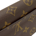 ルイヴィトン LOUIS VUITTON ポルトフォイユ サラ M62235 ローズ バレリーヌ モノグラムキャンバス 長財布 ゴールド金具 茶 ピンク 小銭入れ