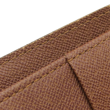 ルイヴィトン LOUIS VUITTON コンパクトジップ M61667 モノグラム モノグラムキャンバス 二つ折り財布 ゴールド金具 茶