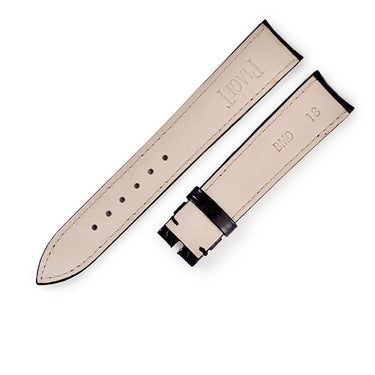ピアジェ PIAGET 純正 クロコバンド ブラック クロコダイル 腕時計パーツ 未使用 替え ベルト ストラップ クロコダイル 18ｍｍ ブラック 黒