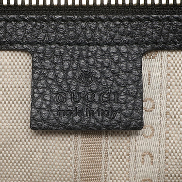 グッチ GUCCI インターロッキングG トート 388558 ブラック レザー 2WAYバッグ ゴールド金具 黒 ハンドバッグ ショルダー