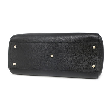 グッチ GUCCI インターロッキングG トート 388558 ブラック レザー 2WAYバッグ ゴールド金具 黒 ハンドバッグ ショルダー