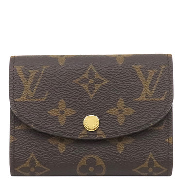 ルイヴィトン LOUIS VUITTON ポルトモネ ロザリ M62361 ローズバレリーヌ モノグラムキャンバス コインケース ゴールド金具 茶 ピンク 小銭入れ