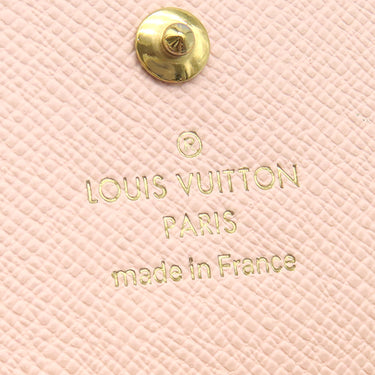 ルイヴィトン LOUIS VUITTON ポルトモネ ロザリ M62361 ローズバレリーヌ モノグラムキャンバス コインケース ゴールド金具 茶 ピンク 小銭入れ