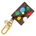 ルイヴィトン LOUIS VUITTON LV × YK キリガミ ペインティッド ドット M01209 マルチカラー×モノグラム モノグラムキャンバス メタル キーホルダー ゴールド金具 草間彌生