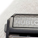 ウブロ HUBLOT 純正 Dバックル ブラック チタン カーボン 腕時計パーツ バックル クラスプ 22mm幅対応 チタン チタニウム カーボン ブラック PVD コーティング