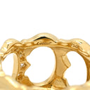 カルティエ Cartier C ドゥ カルティエ ダイヤ イエローゴールド K18YG ダイヤモンド #49(JP9) リング 指輪 750 18K YG 9号