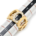 カルティエ Cartier C ドゥ カルティエ ダイヤ イエローゴールド K18YG ダイヤモンド #49(JP9) リング 指輪 750 18K YG 9号