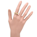 ブルガリ BVLGARI ビーゼロワン B-zero1 リング XS イエローゴールド K18YG #51(JP11) リング 指輪 Au750 18K 18金 11号