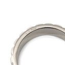 ブシュロン BOUCHERON キャトル クル ド パリ ホワイトゴールド K18WG リング 指輪 Au750 18K 18金 2ロウ 2連 ポワント ド ディアマン 8.5号