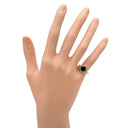 ブルガリ BVLGARI ブルガリブルガリ フリップ ブラック×イエローゴールド K18YG オニキス 珊瑚 リング 指輪 Au750 18K オニキス 珊瑚 12.5号