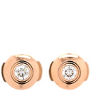カルティエ Cartier ダムール ダイヤモンド B8301214 ピンクゴールド K18PG ダイヤモンド ピアス K18PG ローズ RG Au750 18K 18金 1P 1石 1粒