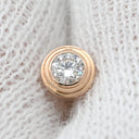 カルティエ Cartier ダムール ダイヤモンド B8301214 ピンクゴールド K18PG ダイヤモンド ピアス K18PG ローズ RG Au750 18K 18金 1P 1石 1粒