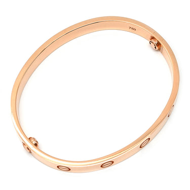 カルティエ Cartier LOVE ラブブレスレット 旧型 ピンクゴールド K18PG #16 ブレスレット クラシックモデル 750 18K PG バングル