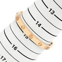 カルティエ Cartier LOVE ラブブレスレット 旧型 ピンクゴールド K18PG #16 ブレスレット クラシックモデル 750 18K PG バングル