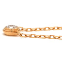 カルティエ Cartier ダムール LM B7215500 ピンクゴールド ダイヤモンド K18PG ネックレス 1P 一粒 750 PG ラージモデル
