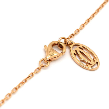 カルティエ Cartier ダムール LM B7215500 ピンクゴールド ダイヤモンド K18PG ネックレス 1P 一粒 750 PG ラージモデル