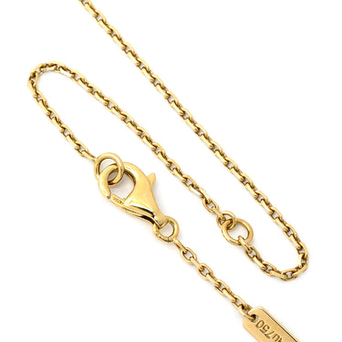ヴァンクリーフアーペル Van Cleef & Arpels ヴィンテージ アルハンブラ ペンダント VCARA45800 ブラック×イエローゴールド K18YG オニキス ネックレス Au750 18K 黒 オニキス