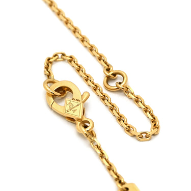ヴァンクリーフアーペル Van Cleef & Arpels ヴィンテージ アルハンブラ ペンダント VCARA45900 パールホワイト×イエローゴールド K18YG マザーオブパール ネックレス 白 750 18K YG シェル