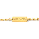 ヴァンクリーフアーペル Van Cleef & Arpels ヴィンテージ アルハンブラ ペンダント VCARA45900 パールホワイト×イエローゴールド K18YG マザーオブパール ネックレス 白 750 18K YG シェル