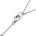 ヴァンクリーフアーペル Van Cleef & Arpels スウィート アルハンブラ パピヨン VCARF80500 ブルー×ホワイトゴールド K18WG ターコイズ ネックレス Au750 18K WG ターコイズ VCA