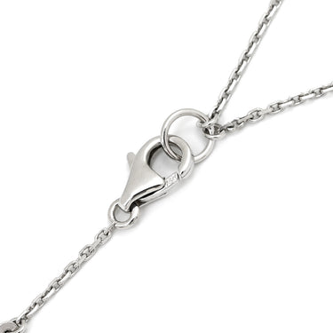 ヴァンクリーフアーペル Van Cleef & Arpels スウィート アルハンブラ パピヨン VCARF80500 ブルー×ホワイトゴールド K18WG ターコイズ ネックレス Au750 18K WG ターコイズ VCA