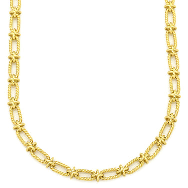 ティファニー Tiffany & Co ヴィンテージ チェーン ロングネックレス イエローゴールド K18YG ネックレス 18K 750 YG