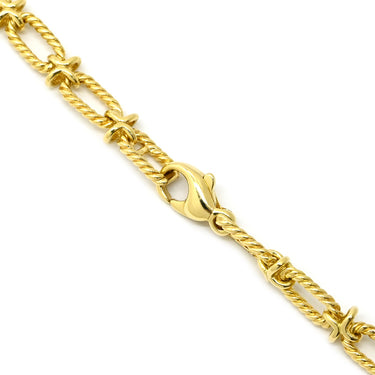 ティファニー Tiffany & Co ヴィンテージ チェーン ロングネックレス イエローゴールド K18YG ネックレス 18K 750 YG