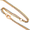 カルティエ Cartier トリニティ ダイヤ ペンダント イエローゴールド×ピンクゴールド×ホワイトゴールド K18PG K18YG K18WG ダイヤモンド ネックレス 3カラー 18金 750 3連 トリプルチェーン