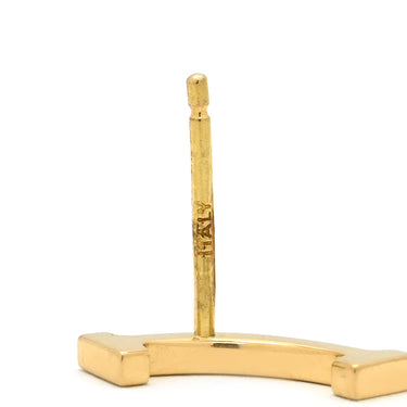 ティファニー Tiffany & Co Ｔスマイル ミニ 60150766 イエローゴールド K18YG ピアス Au750 18K 18金