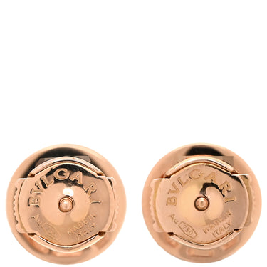 ブルガリ BVLGARI ブルガリブルガリ パールホワイト×イエローゴールド K18YG マザーオブパール ピアス 18K 750 18金 シェル